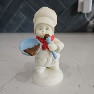 Vintage Department 56 Snowbabies Let's Pretend Line "Chocolate Fix"